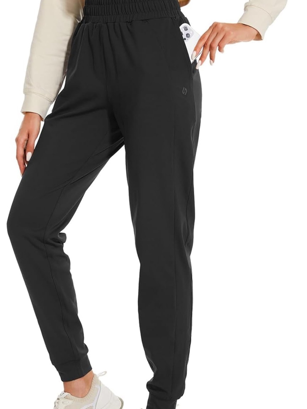 Black Jogger Pants small extra tall